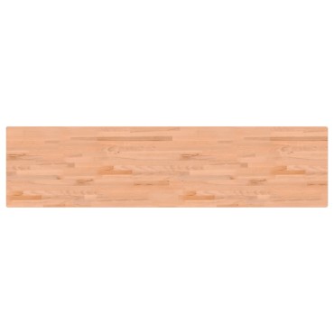 vidaXL Επιφάνεια Γραφείου 220x55x2,5cm από Μασίφ Ξύλο Οξιάς