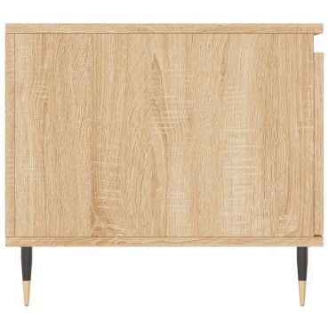 vidaXL Τραπεζάκι Σαλονιού Sonoma Δρυς 100x50x45cm Επεξεργασμένο Ξύλο 1 τεμ.