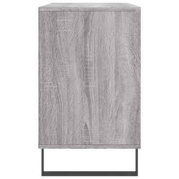 vidaXL Παπουτσοθήκη Γκρι Sonoma 102x36x60cm από Επεξεργασμένο Ξύλο