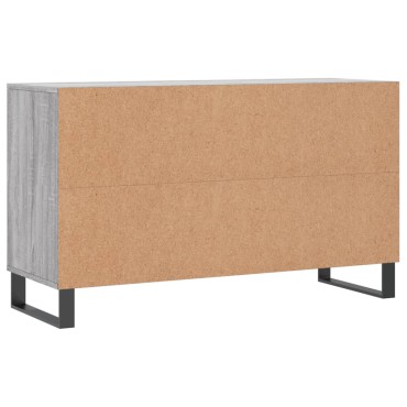 vidaXL Παπουτσοθήκη Γκρι Sonoma 102x36x60cm από Επεξεργασμένο Ξύλο
