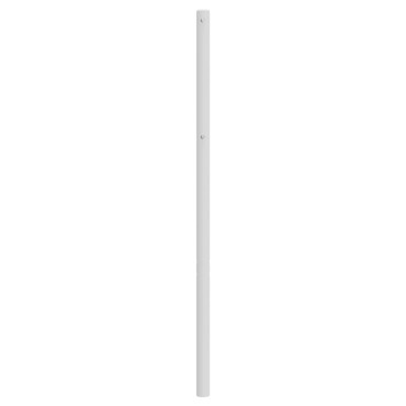 vidaXL Κεφαλάρι Λευκό Μεταλλικό 80x3x90cm 1 τεμ.