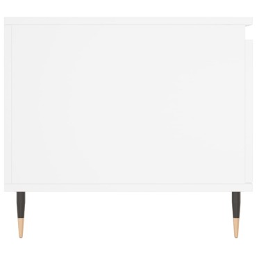 vidaXL Τραπεζάκι Σαλονιού Λευκό 100x50x45cm Επεξεργασμένο Ξύλο 1 τεμ.