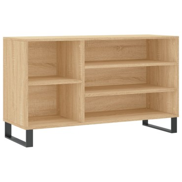 vidaXL Παπουτσοθήκη Sonoma Δρυς 102x36x60cm από Επεξεργασμένο Ξύλο