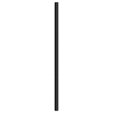 vidaXL Κεφαλάρι Μαύρο Μεταλλικό 105x3x90cm 1 τεμ.