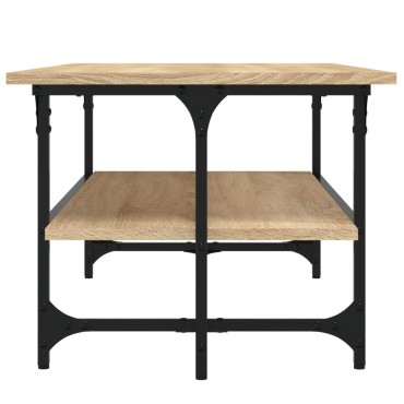 vidaXL Τραπεζάκι Σαλονιού Sonoma Δρυς 100x50x40cm Επεξεργασμένο Ξύλο 1 τεμ.