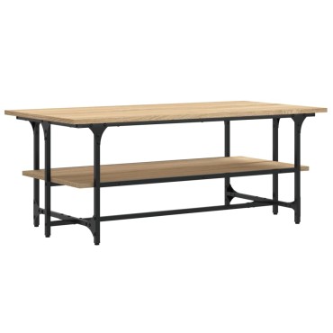 vidaXL Τραπεζάκι Σαλονιού Sonoma Δρυς 100x50x40cm Επεξεργασμένο Ξύλο 1 τεμ.