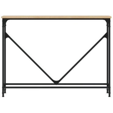 vidaXL Τραπέζι Κονσόλα Sonoma Δρυς 102x22,5x75cm Επεξεργασμένο Ξύλο 1 τεμ.