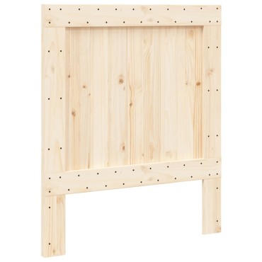 vidaXL Κεφαλάρι 80x104cm από Μασίφ Ξύλο Πεύκου 1 τεμ.