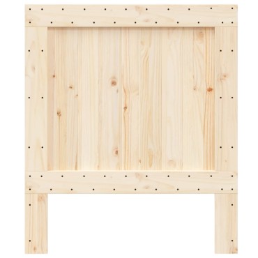 vidaXL Κεφαλάρι 80x104cm από Μασίφ Ξύλο Πεύκου 1 τεμ.