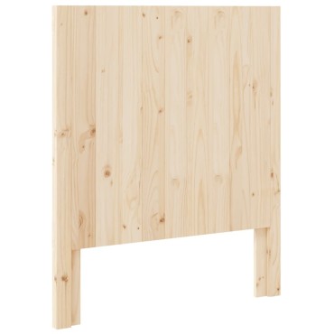 vidaXL Κεφαλάρι 80x104cm από Μασίφ Ξύλο Πεύκου 1 τεμ.