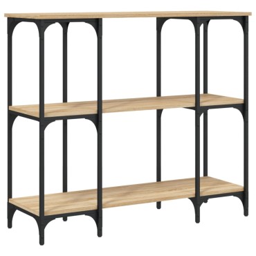 vidaXL Τραπέζι Κονσόλα Sonoma Δρυς 102x35x90cm Επεξεργασμένο Ξύλο 1 τεμ.
