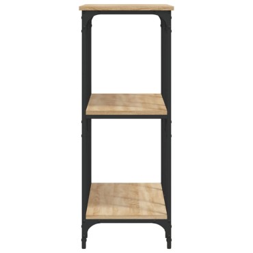 vidaXL Τραπέζι Κονσόλα Sonoma Δρυς 102x35x90cm Επεξεργασμένο Ξύλο 1 τεμ.