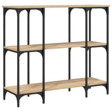 vidaXL Τραπέζι Κονσόλα Sonoma Δρυς 102x35x90cm Επεξεργασμένο Ξύλο 1 τεμ.