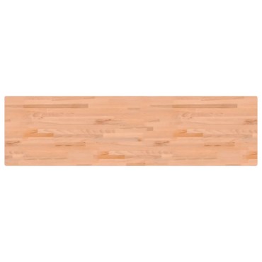 vidaXL Επιφάνεια Γραφείου 200x55x2,5cm από Μασίφ Ξύλο Οξιάς