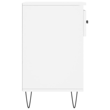 vidaXL Παπουτσοθήκη Λευκή 102x36x60cm από Επεξεργασμένο Ξύλο