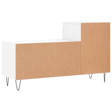 vidaXL Παπουτσοθήκη Λευκή 102x36x60cm από Επεξεργασμένο Ξύλο
