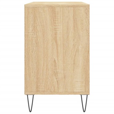 vidaXL Παπουτσοθήκη Sonoma Δρυς 102x36x60cm από Επεξεργασμένο Ξύλο