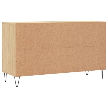 vidaXL Παπουτσοθήκη Sonoma Δρυς 102x36x60cm από Επεξεργασμένο Ξύλο