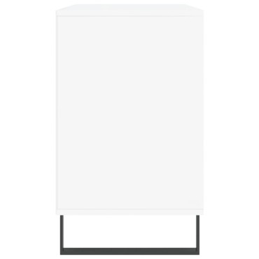 vidaXL Παπουτσοθήκη Λευκή 102x36x60cm από Επεξεργασμένο Ξύλο