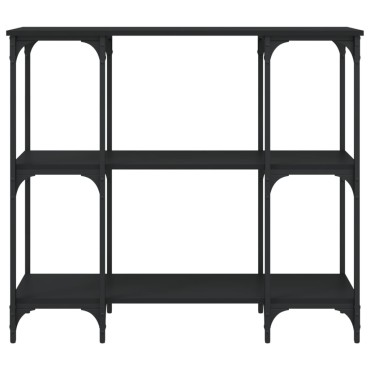 vidaXL Τραπέζι Κονσόλα Μαύρο 102x35x90cm από Επεξεργασμένο Ξύλο 1 τεμ.