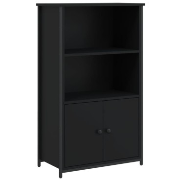 vidaXL Ντουλάπι Μαύρο 62x32x103,5cm από Επεξεργασμένο Ξύλο 1 τεμ.