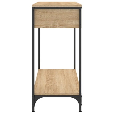 vidaXL Τραπέζι Κονσόλα Sonoma Δρυς 75x34,5x75cm Επεξεργασμένο Ξύλο 1 τεμ.