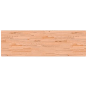 vidaXL Επιφάνεια Γραφείου 180x55x2,5cm από Μασίφ Ξύλο Οξιάς