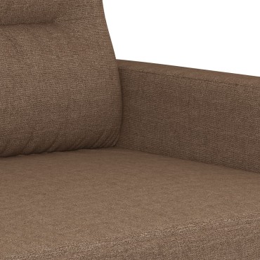 vidaXL Πολυθρόνα Καφέ Υφασμάτινη 78x77x80cm 1 τεμ. Γωνιακός