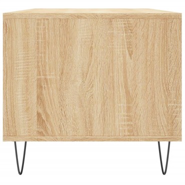 vidaXL Τραπεζάκι Σαλονιού Sonoma Δρυς 90x49x45cm Επεξεργασμένο Ξύλο 1 τεμ.