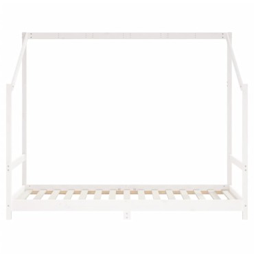vidaXL Πλαίσιο Παιδικού Κρεβατιού 2x(90x190)cm Μασίφ Ξύλο Πεύκου 1 τεμ. - Μονό