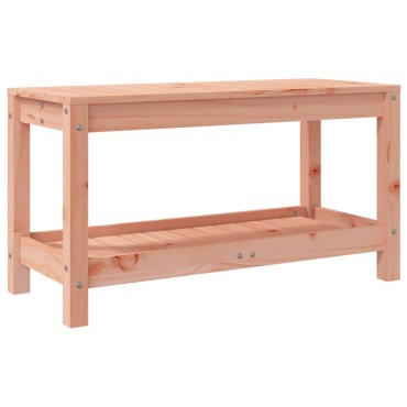 vidaXL Παγκάκι Κήπου 82,5x35x45cm από Μασίφ Ξύλο Ψευδοτσούγκας 1 τεμ.