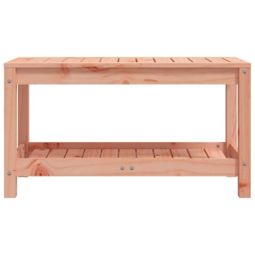 vidaXL Παγκάκι Κήπου 82,5x35x45cm από Μασίφ Ξύλο Ψευδοτσούγκας 1 τεμ.