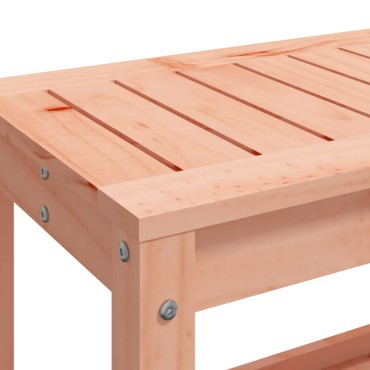vidaXL Παγκάκι Κήπου 82,5x35x45cm από Μασίφ Ξύλο Ψευδοτσούγκας 1 τεμ.