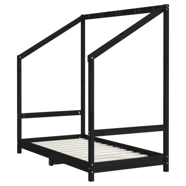 vidaXL Πλαίσιο Παιδικού Κρεβατιού 2x(80x160)cm Μασίφ Ξύλο Πεύκου 1 τεμ. - Μονό