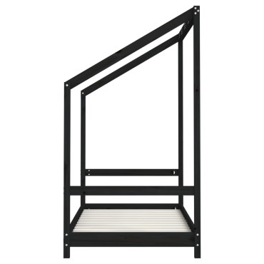 vidaXL Πλαίσιο Παιδικού Κρεβατιού 2x(80x160)cm Μασίφ Ξύλο Πεύκου 1 τεμ. - Μονό