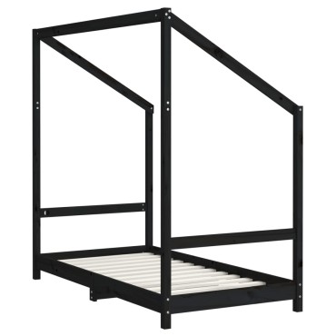 vidaXL Πλαίσιο Παιδικού Κρεβατιού 2x(80x160)cm Μασίφ Ξύλο Πεύκου 1 τεμ. - Μονό