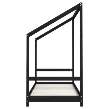 vidaXL Πλαίσιο Παιδικού Κρεβατιού 2x(80x200)cm Μασίφ Ξύλο Πεύκου 1 τεμ. - Μονό