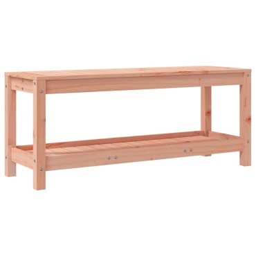 vidaXL Παγκάκι Κήπου 108x35x45cm από Μασίφ Ξύλο Ψευδοτσούγκας 1 τεμ.