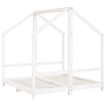 vidaXL Πλαίσιο Παιδικού Κρεβατιού 2x(70x140)cm Μασίφ Ξύλο Πεύκου 1 τεμ. - Μονό