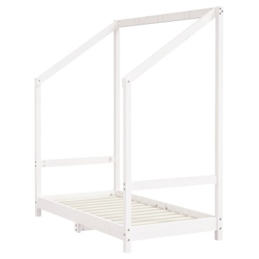 vidaXL Πλαίσιο Παιδικού Κρεβατιού 2x(70x140)cm Μασίφ Ξύλο Πεύκου 1 τεμ. - Μονό