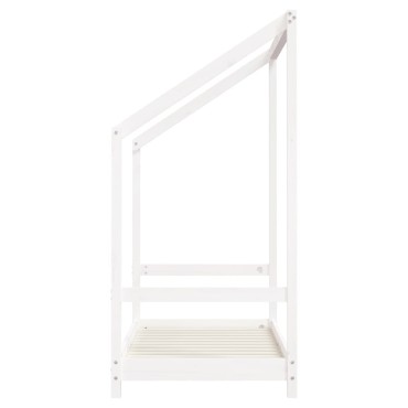 vidaXL Πλαίσιο Παιδικού Κρεβατιού 2x(70x140)cm Μασίφ Ξύλο Πεύκου 1 τεμ. - Μονό