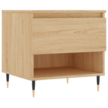 vidaXL Τραπέζια Σαλονιού 2 τεμ. Sonoma Δρυς 50x46x50cm Επεξεργ. Ξύλο