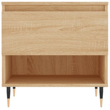 vidaXL Τραπέζια Σαλονιού 2 τεμ. Sonoma Δρυς 50x46x50cm Επεξεργ. Ξύλο