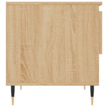 vidaXL Τραπέζια Σαλονιού 2 τεμ. Sonoma Δρυς 50x46x50cm Επεξεργ. Ξύλο
