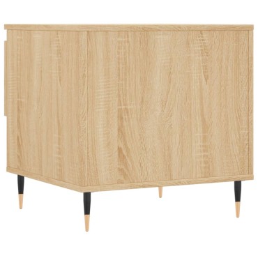 vidaXL Τραπέζια Σαλονιού 2 τεμ. Sonoma Δρυς 50x46x50cm Επεξεργ. Ξύλο