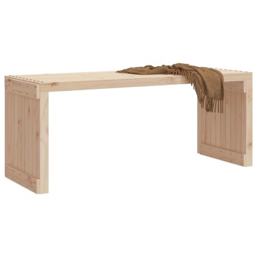 vidaXL Παγκάκι Κήπου Επεκτάσιμο 212,5x40,5x45cm από Μασίφ Πεύκο 1 τεμ.