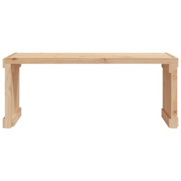 vidaXL Παγκάκι Κήπου Επεκτάσιμο 212,5x40,5x45cm από Μασίφ Πεύκο 1 τεμ.