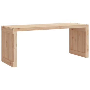 vidaXL Παγκάκι Κήπου Επεκτάσιμο 212,5x40,5x45cm από Μασίφ Πεύκο 1 τεμ.