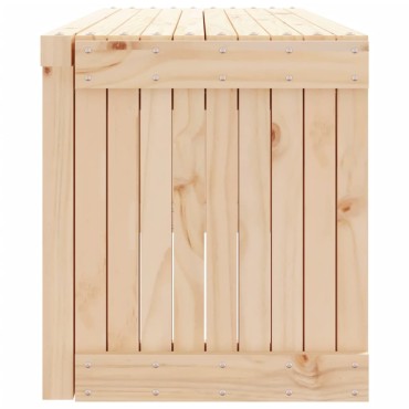 vidaXL Παγκάκι Κήπου Επεκτάσιμο 212,5x40,5x45cm από Μασίφ Πεύκο 1 τεμ.
