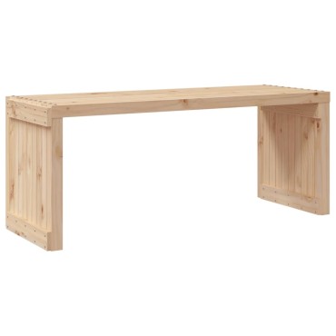 vidaXL Παγκάκι Κήπου Επεκτάσιμο 212,5x40,5x45cm από Μασίφ Πεύκο 1 τεμ.